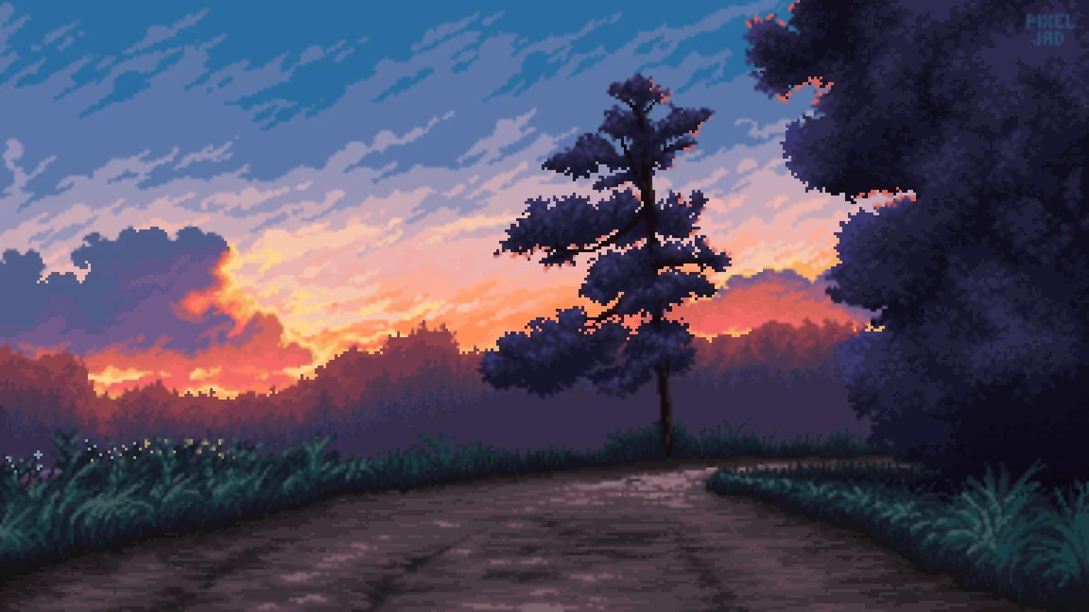 Jadson-Holanda @Jadson-Holanda's Anime Sunset as seen on pixilart.com